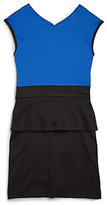 Thumbnail for your product : Sally Miller Girl's Peplum Colorblock Dress
