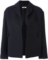 Thumbnail for your product : Jil Sander double face crepe short jacket - women - Silk/Spandex/Elastane/Cupro/Virgin Wool - 34
