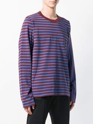 Sacai striped T-shirt