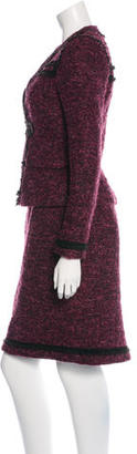 Nanette Lepore Santa Margherita Tweed Skirt Suit
