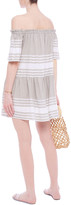 Thumbnail for your product : SUNDRESS Belted Embroidered Gauze Coverup