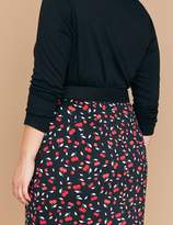 Thumbnail for your product : Lane Bryant Ribbed Stretch Belt with Faux Pearls