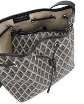 Thumbnail for your product : Lancaster geometric pattern drawstring shoulder bag