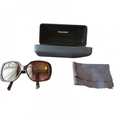 Thumbnail for your product : Jil Sander Metallic Plastic Sunglasses