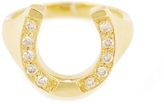 Thumbnail for your product : Campise Diamond Horse Shoe Ring