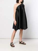 Thumbnail for your product : Pleats Please Issey Miyake flared one-shoulder dress