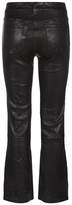 Thumbnail for your product : J Brand Selena Crop Boot Leather Trousers