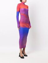 Thumbnail for your product : Nina Ricci Graphic-Print Midi Dress