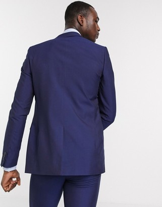 Harry Brown Tall slim fit plain suit jacket