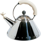 Thumbnail for your product : Alessi Kettle with bird-shaped whistle