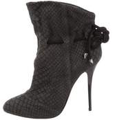 Thumbnail for your product : Giuseppe Zanotti Embossed Ankle Boots