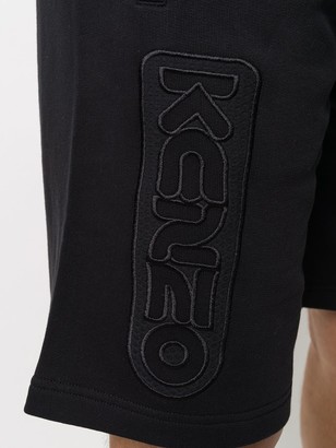 Kenzo Logo Embroidered Track Shorts