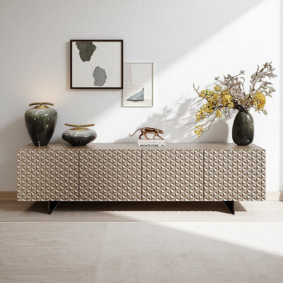 Hokku Designs American-style Light Luxury Creative TV Cabinet