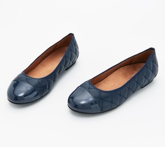 vionic navy flats