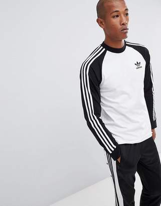 adidas Long Sleeve Top In White DH5793