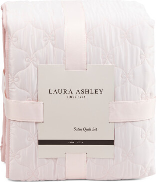 TJMAXX Bow Stitch Quilt Set, Polyester