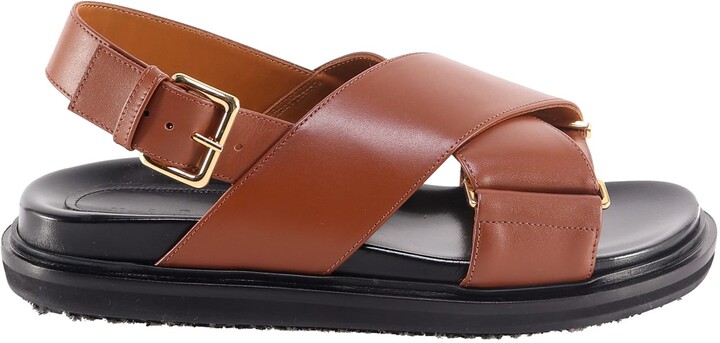 Marni Brown Women's Sandals | Shop the world's largest collection 