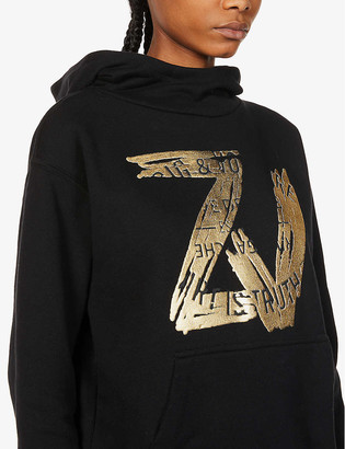 Zadig & Voltaire Wallace logo-print cotton-jersey hoody