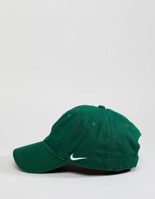 Nike Heritage 86 Cap In Forest Green