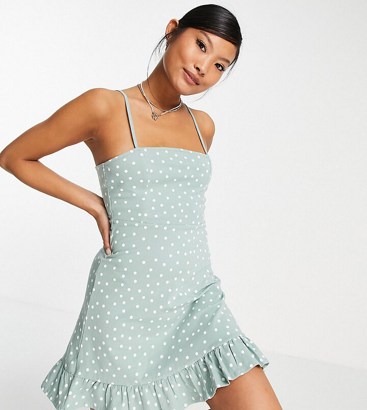 polka dot sundress