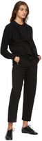 Thumbnail for your product : Lemaire Black Merino Cardigan Sweater