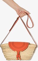 Thumbnail for your product : Chloé Orange Marcie Mini Basket Tote Bag