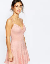 Thumbnail for your product : John Zack Petite Cami Lace Prom Dress