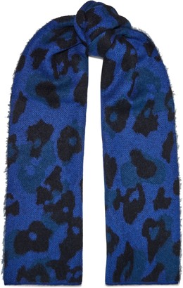 rag and bone leopard scarf