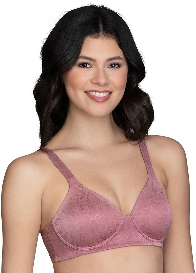 Vanity Fair Women's Body Shine FullCoverage Wire Free Bra 72298 ShopStyle
