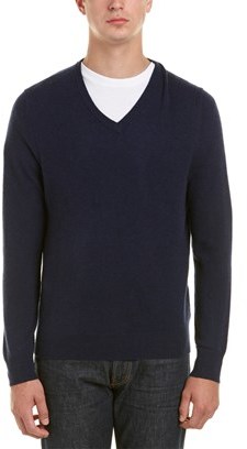 Brooks Brothers Cashmere V-neck Sweater.