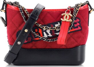 Chanel Tweed Gabrielle Shoulder Bag Black Metal ref.595545 - Joli Closet