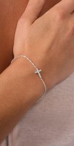 Thumbnail for your product : Jennifer Zeuner Jewelry Mini Integrated Cross Bracelet