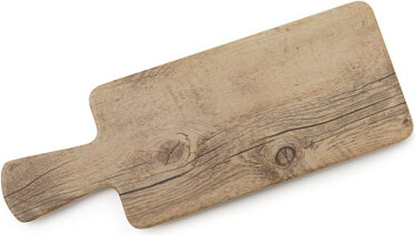 G.E.T. SB-1155-OW – 11" X 5.5" Faux Oak Wood Display W/ Foot, 14.75" W/ Handle, 0.75" Tall