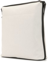 Thumbnail for your product : agnès b. Contrast-Panel Shoulder Bag
