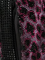 Thumbnail for your product : Philipp Plein Pink Paradise crystal-embellished leopard sweatpants