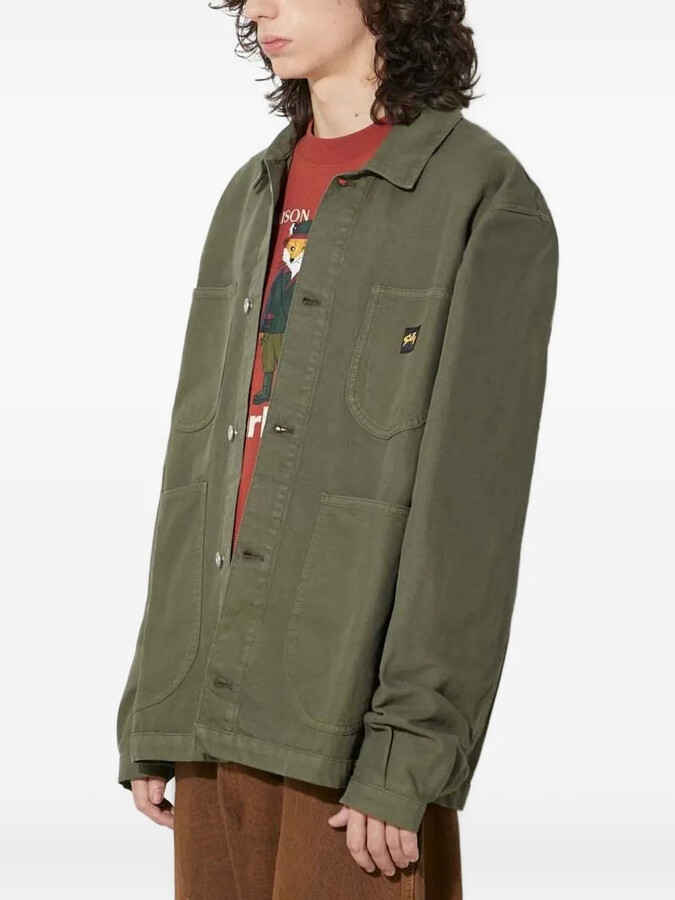 Stan Ray Coverall double-pocket button-front jacket
