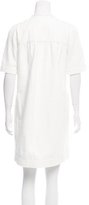 Thumbnail for your product : Etoile Isabel Marant Short Sleeve Mini Shirtdress