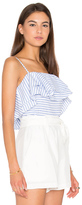 Thumbnail for your product : Line & Dot Lea Ruffle Top