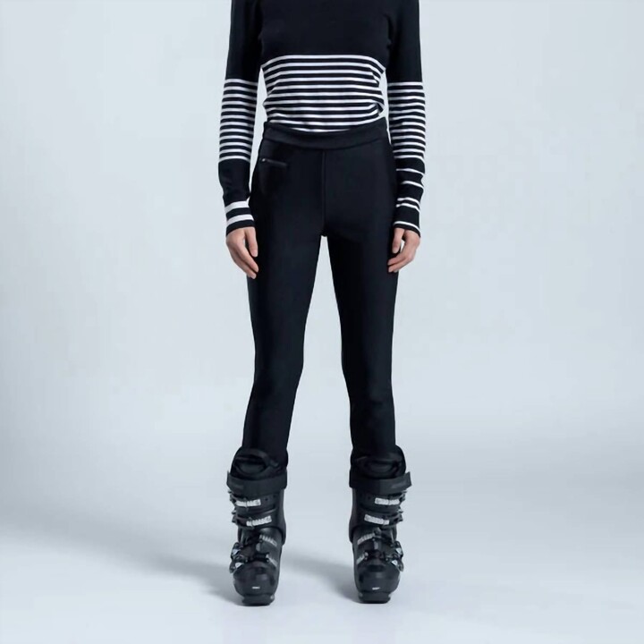 Erin Snow Olivia High Rise Pant In Metallic Racer