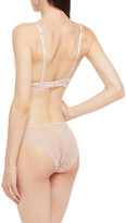 Thumbnail for your product : Lise Charmel Splendeur Soie Embellished Embroidered Satin Underwired Bra