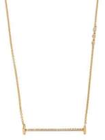 Thumbnail for your product : Paige Novick PHYNE by Sasha Diamond & 14K Yellow Gold Small Flat Bar Necklace