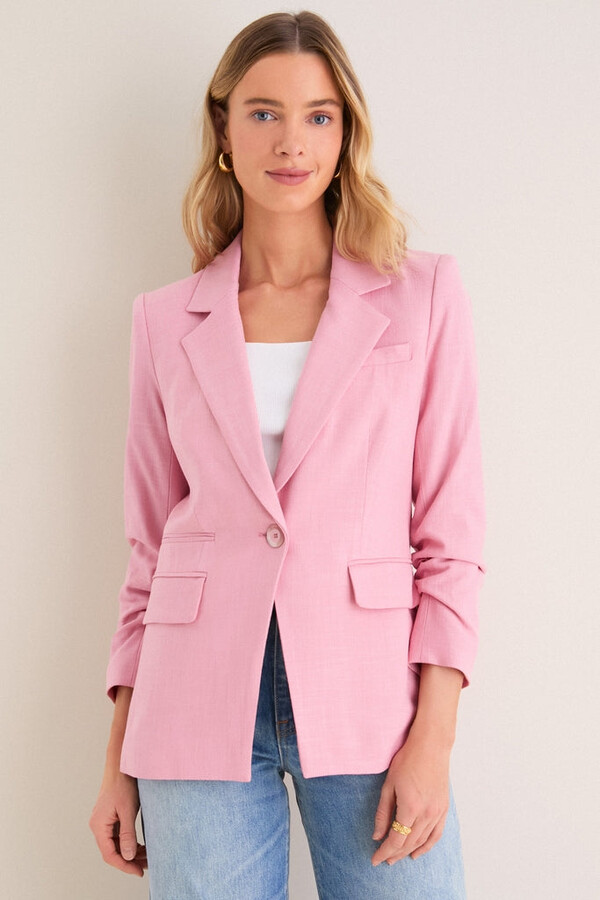 Veronica Beard Petal Battista Dickey Jacket