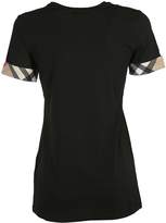 Thumbnail for your product : Burberry Checked Cuff T-shirt