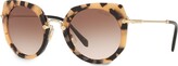 Thumbnail for your product : Miu Miu Eyewear Artiste gradient-lens sunglasses