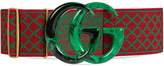 Thumbnail for your product : Gucci Elastic belt with Double G