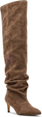 Madden Girl Womens Stassi Over The Knee Slouchy Stiletto Dress