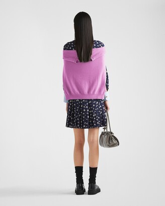 Prada Jacquard print mini-dress - ShopStyle