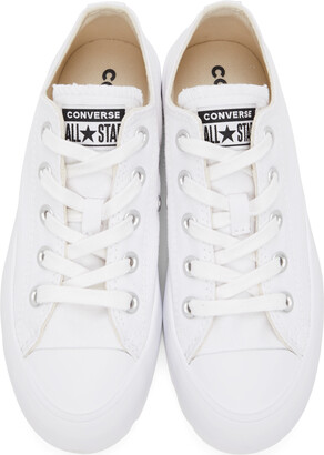 Converse White Lugged Chuck Taylor All Star Low Sneakers