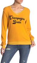 Thumbnail for your product : Wildfox Couture Champagne Brain Baggy Beach Jumper