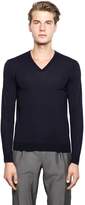 Thumbnail for your product : Drumohr Extra Fine Merino Wool V-Neck Sweater
